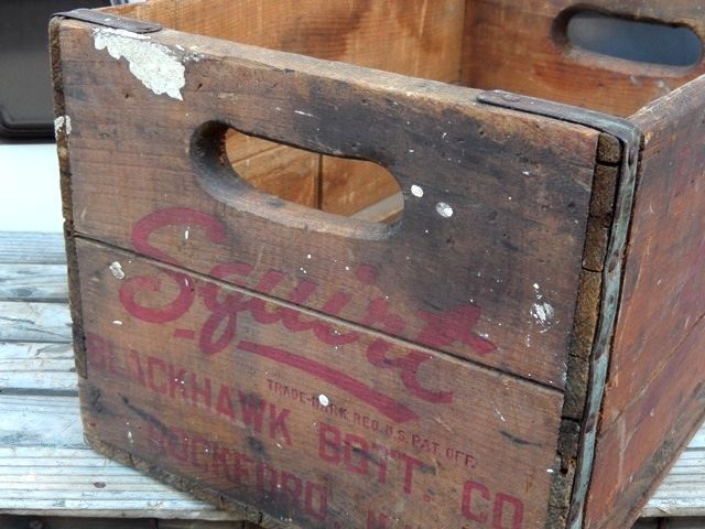 画像: dp-150217-04 SQUIRT / Vintage Wood Box