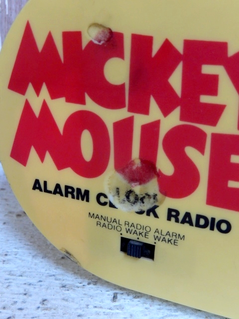 画像: ct-150302-42 Mickey Mouse / 80's Alarm Clock Radio