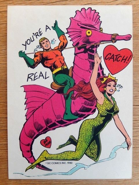 画像1: ct-160512-01 Aquaman / 80's Greeting Card