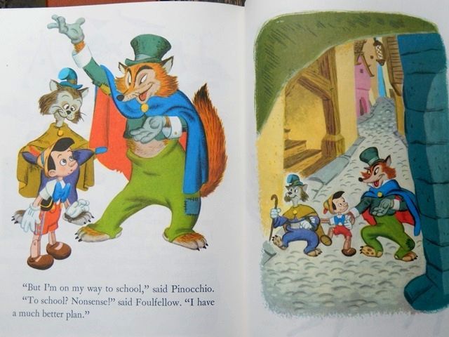 bk-160608-12 Pinocchio / 80's Little Golden Book - Jack's Mart