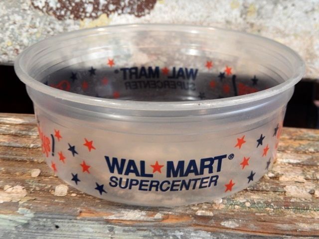 画像1: dp-170111-09 WALL MART / Plastic Bowl
