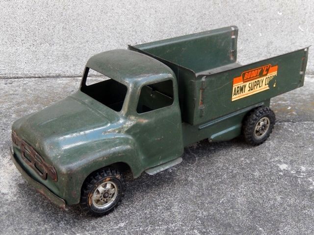 dp-170901-03 Buddy L / 1950's Army Supply Corps Truck
