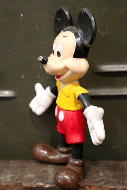 画像3: dp-150302-37 Mickey Mouse / 1970's Bendable Figure
