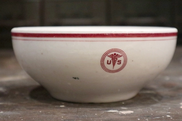 画像1: dp-181101-15 U.S.ARMY Medical Department / Vintage China Bowl (C)