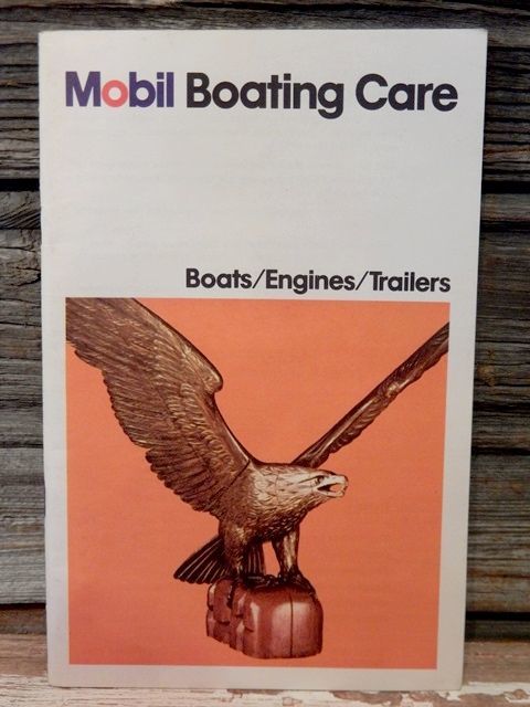 画像1: dp-170301-46 Mobil / 1969 Boating Care Book