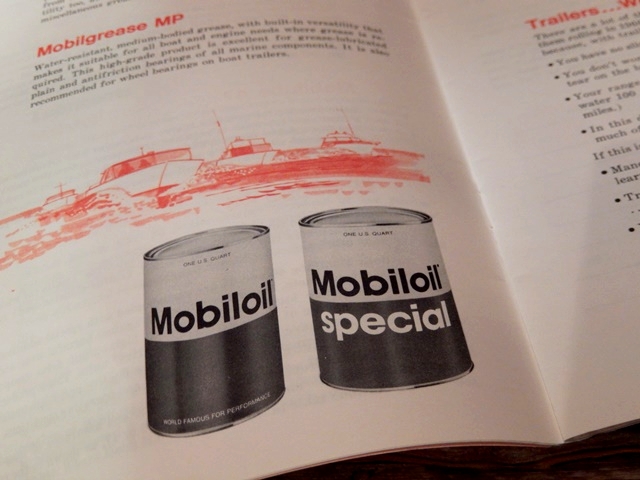 画像2: dp-170301-46 Mobil / 1969 Boating Care Book
