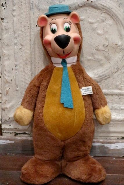 ct-190605-01 Yogi Bear / Knickerbocker 1950's Rubber Face