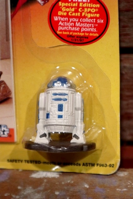 画像2: ct-190701-04 R2-D2 / Kenner 1994 Action Masters Die Cast Figure