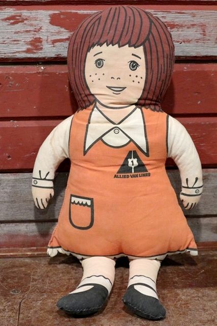 画像1: ct-200501-45 ALLIED VAN LINES / 1970's Pillow Doll