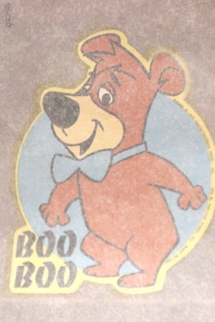 画像3: ct-201114-62 Yogi Bear & Boo Boo / 1976 Iron Transfer Sheet