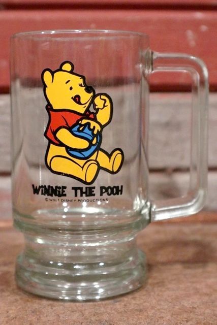 画像1: gs-210201-03 Winnie the Pooh / 1970's Beer Mug