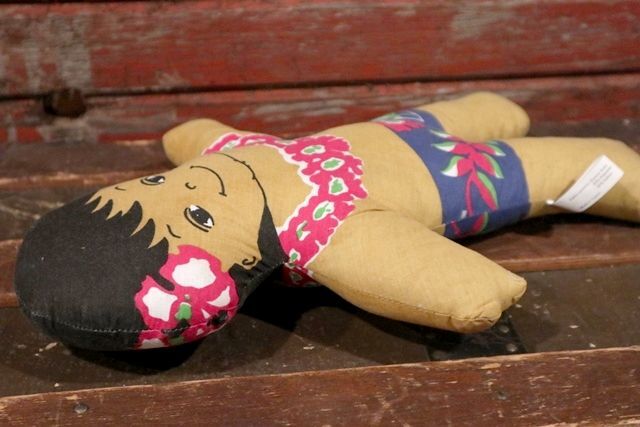画像4: ct-210401-31 C&H Sugar / 1970's Hawaiian Boy Pillow Doll (D)