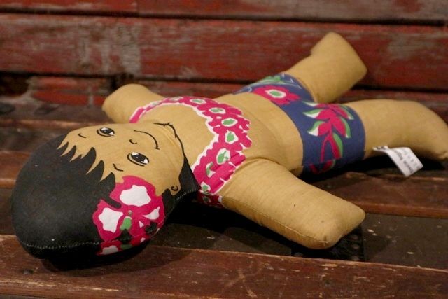 画像4: ct-210401-31 C&H Sugar / 1970's Hawaiian Boy Pillow Doll (C)