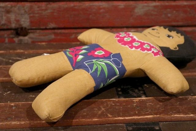 画像5: ct-210401-31 C&H Sugar / 1970's Hawaiian Boy Pillow Doll (C)