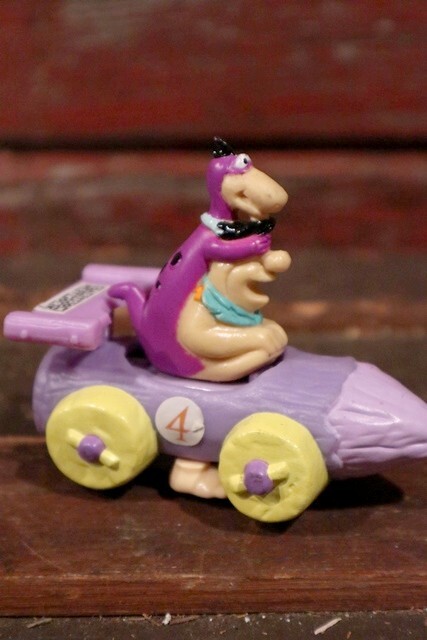 画像2: ct-150407-82 Fred Flintstone & Dino / Burger King 1990's Kid Meal Toy