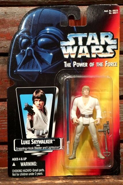 画像1: ct-211001-43 STAR WARS / POTF LUKE SKYWALKER with Grapping Hook Blaster and Lightsaber!