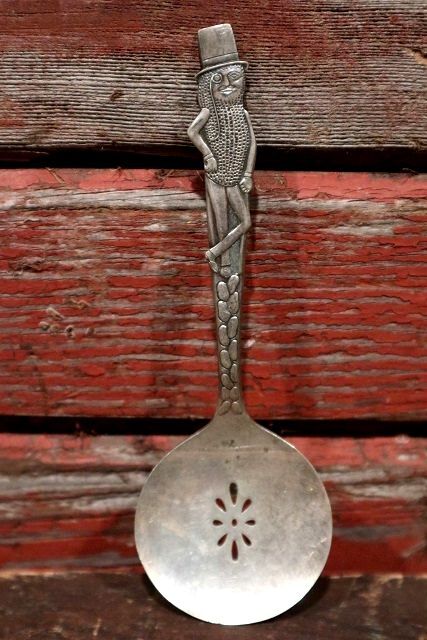 画像1: ct-220201-01 PLANTERS / MR.PEANUT 1940's CARLTON SILVER PLATE Spoon