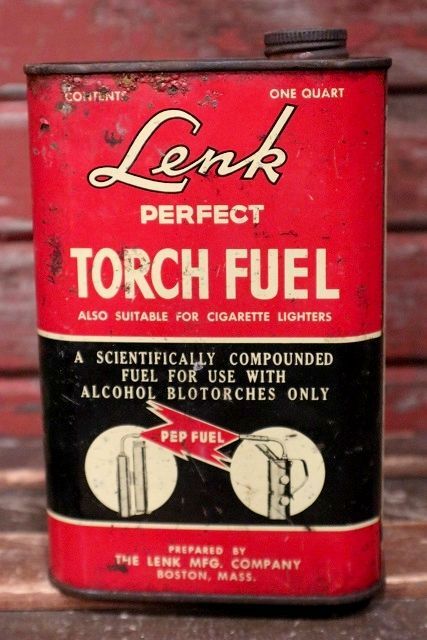 画像1: dp-220401-237 Lenk / Vintage TORCH FUEL Can