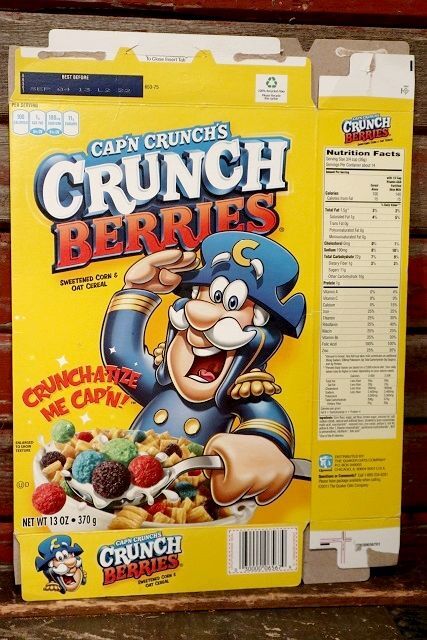 画像1: ct-220401-78 QUAKER / CAP'N CRUNCH'S 2011 CRUNCH BERRIES Cereal Box