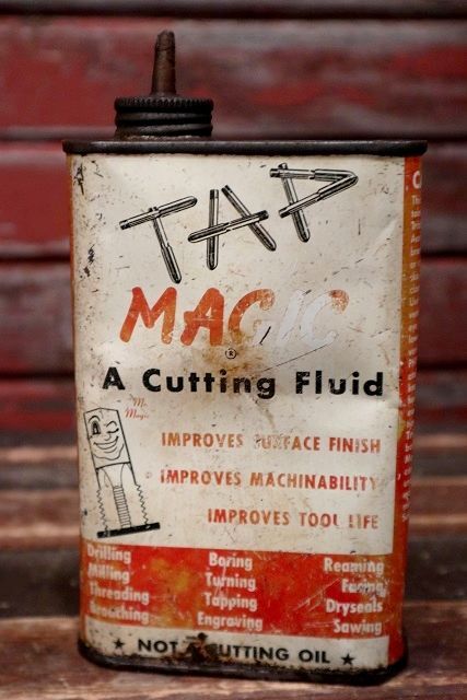 画像1: dp-220401-198 TAP MAGIC / Cutting Fluid Vintage Can