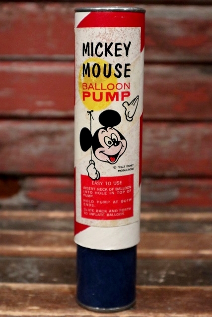 画像1: ct-220501-46 Mickey Mouse / 1950's-1960's Balloon Pump