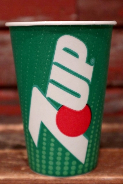 画像1: dp-220401-44 7up / 1980's-1190's Wax Paper Cup