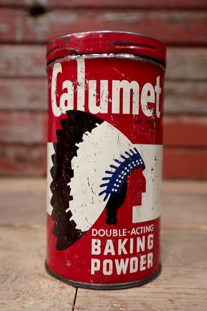画像1: dp-220601-19 Calumet / Vintage Baking Powder Can
