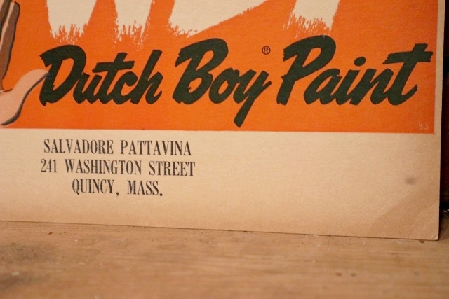 画像4: dp-220801-01 Dutch Boy / 1950's〜 WET PAINT Paper Sign (C)