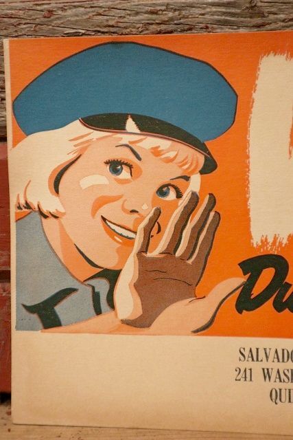 画像2: dp-220801-01 Dutch Boy / 1950's〜 WET PAINT Paper Sign (C)