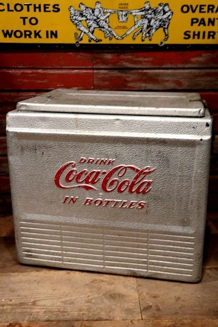 画像1: dp-220801-16 Coca Cola / 1960's Cooler Box