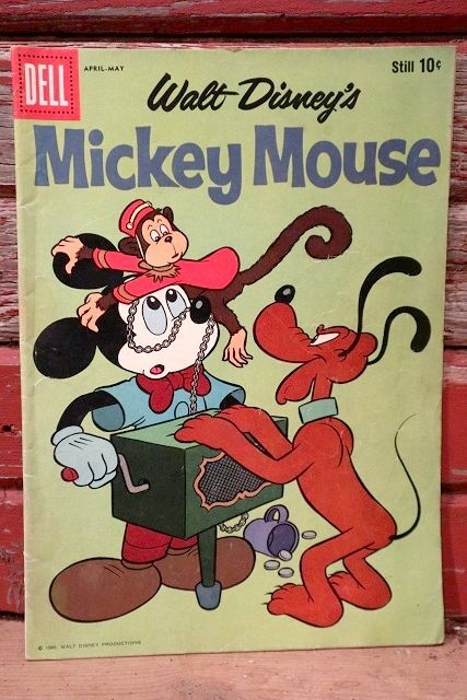 画像1: ct-220401-01 Mickey Mouse / DELL 1960 Comic