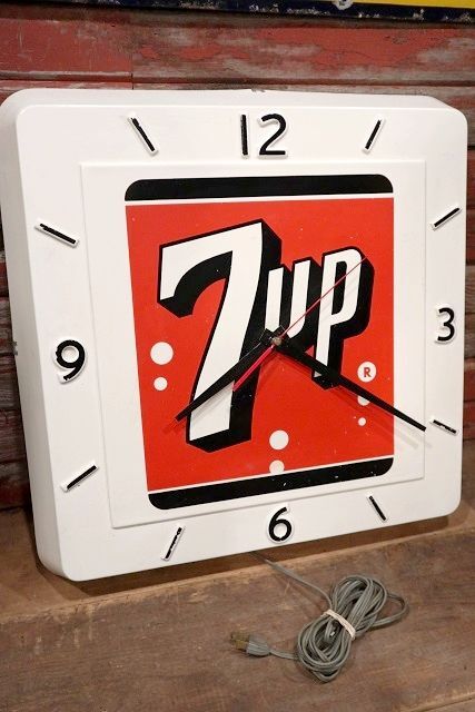 画像1: dp-220901-36 7up / 1950's-1960's Wall Clock