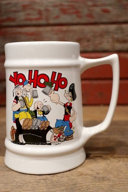 画像1: ct-220901-13 Popeye / MGM GRAND 1993 Ceramic Mug