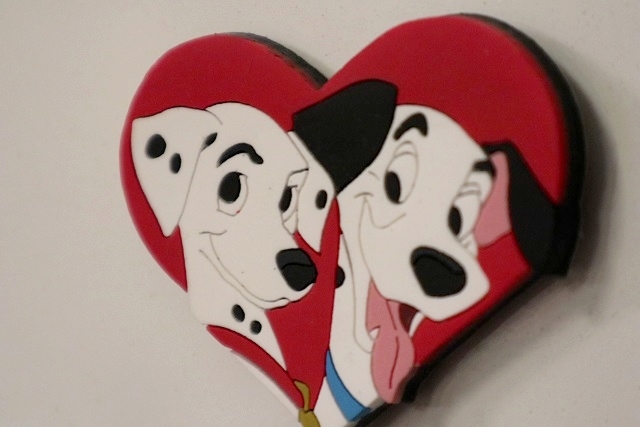 画像2: ct-221001-33 One Hundred and One Dalmatians・Pongo & Perdita / Applause 2000's Vinyl Magnet