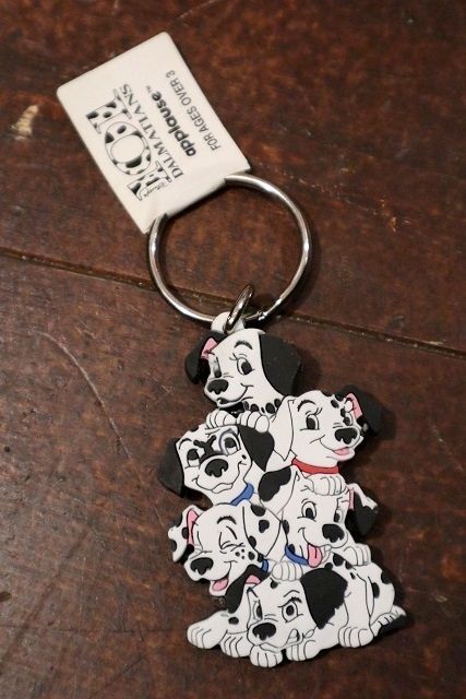 画像1: ct-221001-33 One Hundred and One Dalmatians / Applause 2000's Vinyl Keyring