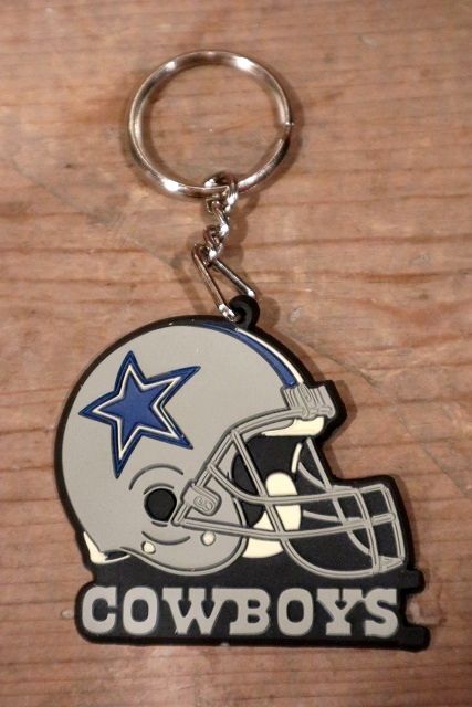 画像1: ct-221001-33 Dallas Cowboys / 1990's Rubber Keyring