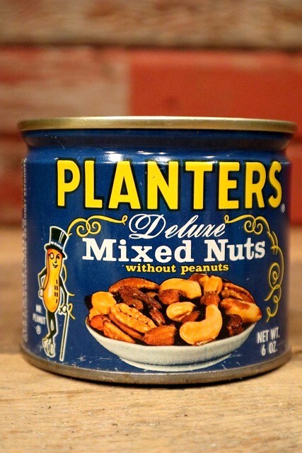 画像1: dp-221101-10 PLANTERS / MR.PEANUT 1960's-1970's Deluxe Mixed Nuts Can