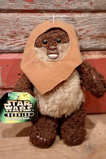ct 221101 61 STAR WARS Kenner 1997 Wicket the Ewok Plush Doll