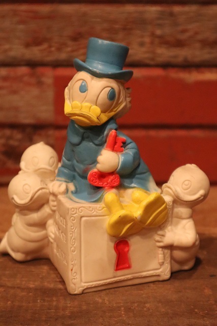 画像1: ct-221201-21 Scrooge McDuck & Nephews / DELL 1960's Rubber Doll
