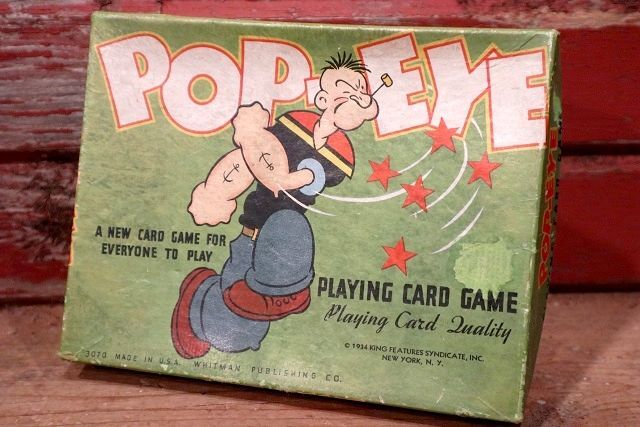 画像1: ct-220901-13 Popeye / 1934 Playing Card Game