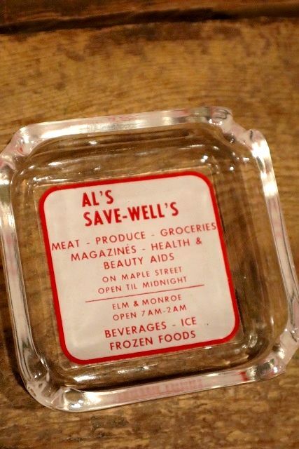 画像2: dp-230101-14 AL'S SAVE-WELL'S  / Vintage Ashtray