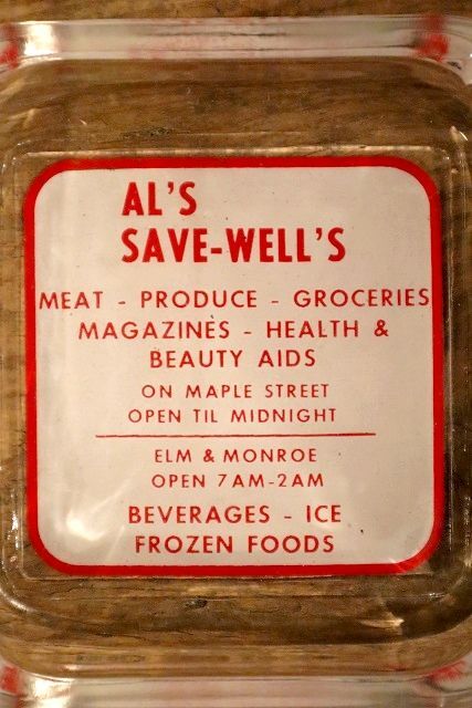 画像1: dp-230101-14 AL'S SAVE-WELL'S  / Vintage Ashtray