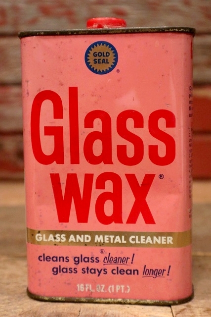 画像1: dp-220901-92 GOLD SEAL Glass Wax / Vintage Tin Can