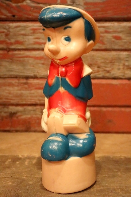 画像1: ct-221201-58 Pinocchio / 1960's Coin Bank