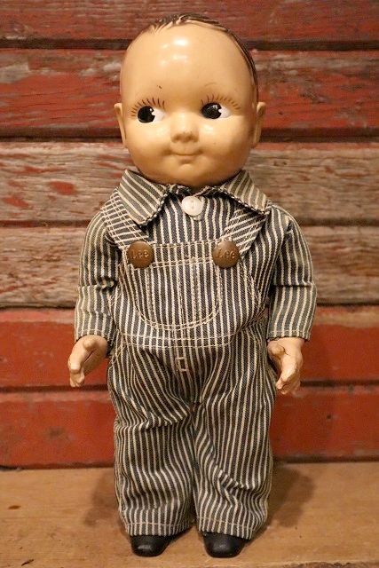 画像1: ct-230201-33 Lee / Buddy Lee 1950's Hard Plastic Doll "Hickory Overalls"