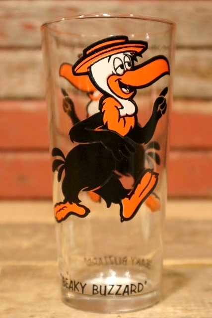 画像1: gs-230301-03 Beaky Buzzard / PEPSI 1973 Collector Series Glass