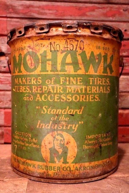 画像1: dp-230503-80 THE MOHAWK RUBBER CO., 5 U.S. GALLONS CAN