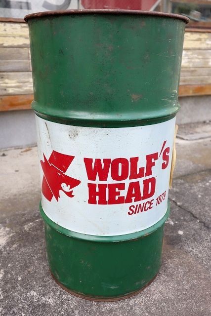 画像1: dp-230503-42 WOLF'S HEAD / 1980's 20 GALLONS CAN