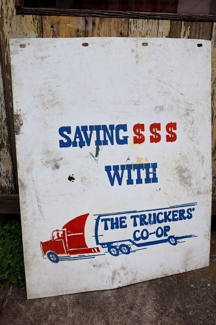 画像1: dp-230601-65 SAVING $$$ WITH THE TRUCKERS CO-OP. MUDFLAPS