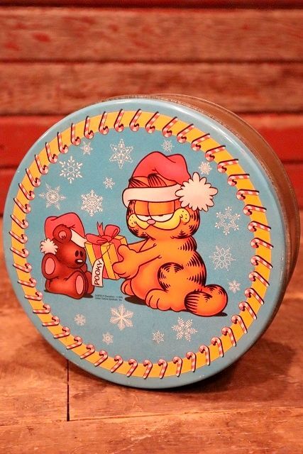 画像1: ct-230503-02 Garfield / 1980's Tin Can